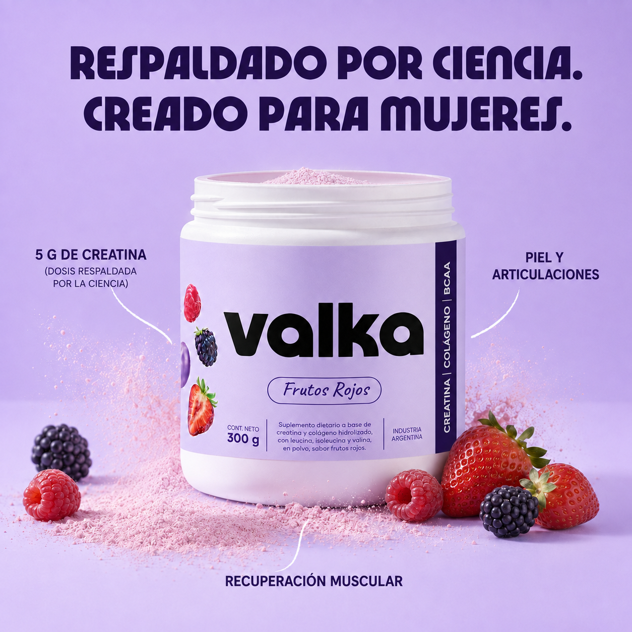 Creatina + Colágeno + BCAA | Curve Fuel