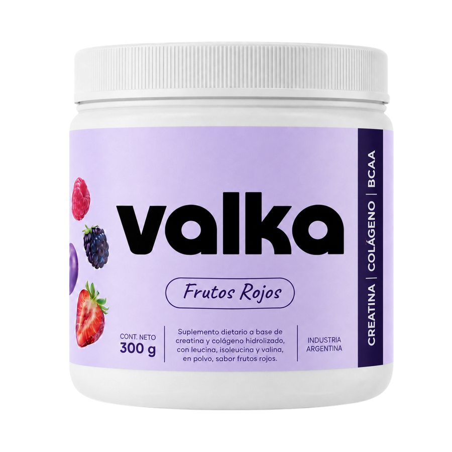 Valka creatina, colágeno hidrolizado y BCAA